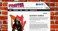 Desktop Screenshot of disasterstreetwear.com
